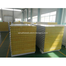 Thickness Rockwool Sandwich Panel For Metal Wall